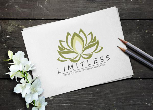 Логотип студии танца "Limitless"