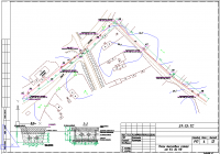 Схема прокладки наружной теплосети