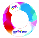 Эскиз для тюбинга "Роза Хутор"