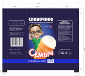 Упаковка мороженого "Семыч"