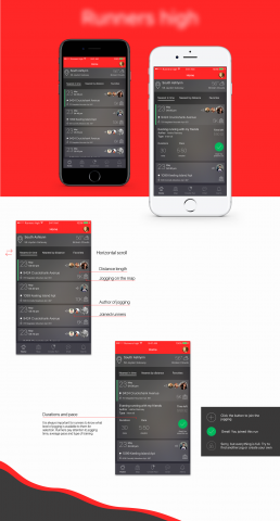 Редизайн мобильного приложения для бегунов
