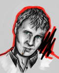 скетч портрет