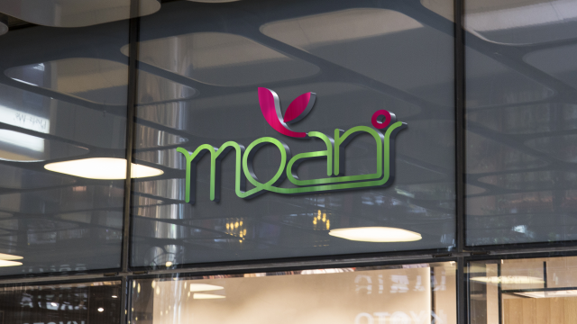 Логотип для магазина "moani"