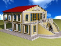 Авторский архитектурный проект "DukeHouse"
