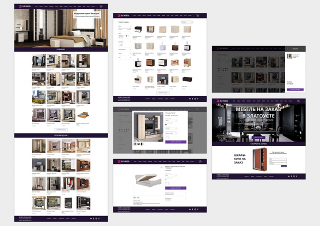 Интернет-магазин "Zlat Mebel"