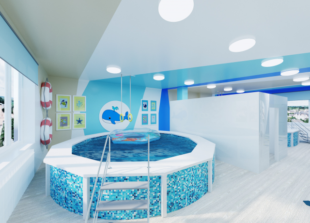 Детский оздоровительный центр. Бассейн