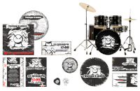 Фирменный стиль рок-группы Гвозди в шину.