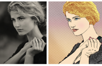 Отрисовка человека в стиле Поп-арт