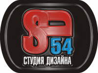 Логотип для студии дизайна SD54
