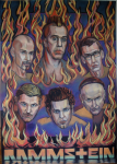 Плакат "RAMMSTEIN"