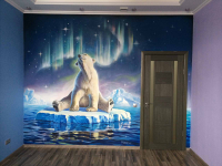 "Полярный мишка" в детской комнате