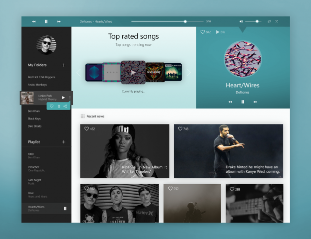 Music Library Interface