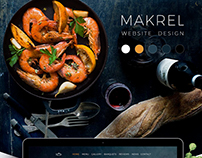 Makrel website design