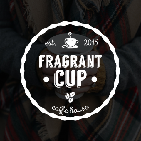 Fragrant Cup - Логотип для кофейни