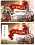 Пластиковая карта Ресторана-кафе Sir Lancelot, г. Запорожье