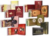 Дизайн макетов рекламных сувенирных спичек