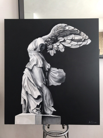 Картина в интерьер маслом на заказ.