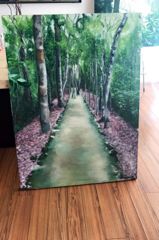 Картина маслом на заказ. 120/90см.
