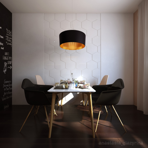 Дизайн-проект кухни в современном стиле