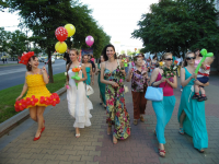 Флешмоб. Марафон женственности