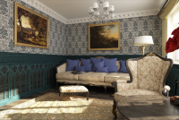 Интерьер отеля "Роскошный"