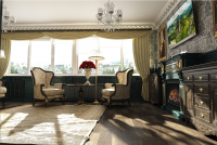 Интерьер отеля "Роскошный"