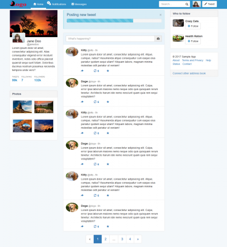 Bootstrap Application
