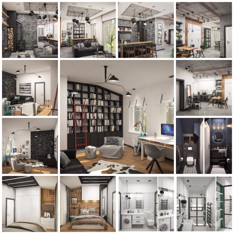 Концептуальный проект таун-хауса в пригороде СПб