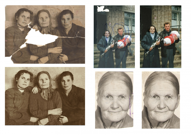 Реставрация фотографии