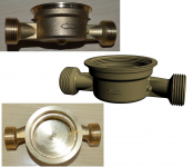 3D модель - корпус водосчётчика - деталь + фото