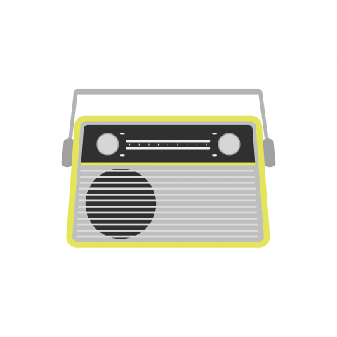 Retro radio