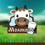 Логотип для "МОЛОКО-ВО"