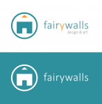 Логотип для дизайн-фирмы "Fairywalls"