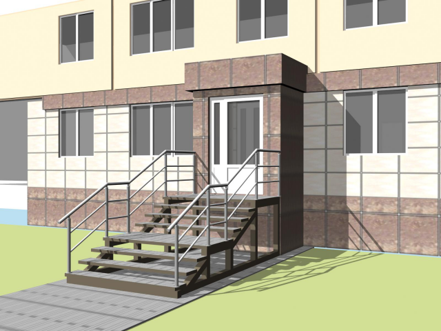 Входная группа объекта