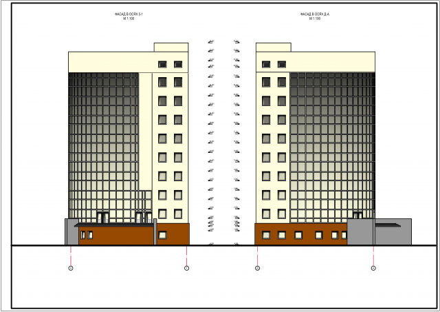 Фасады объекта