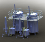 Установка для переработки и утилизации углеродсодержащих отходов