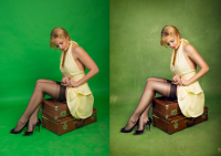 Обработка в стиле pin up
