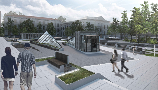 Подземно-пешеходное пространство