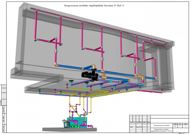 Примеры чертежей ВК
