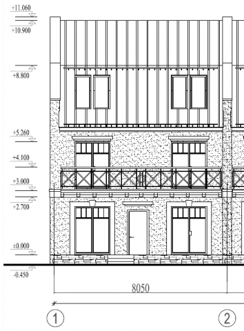 2x003-Проект блокированного 3 этажного жилого дома 16.6x80.1 174