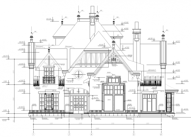 1x014-Проект 2 этажного дома 12.2x15.4 220м.кв.