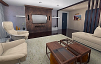 Современная гостинная