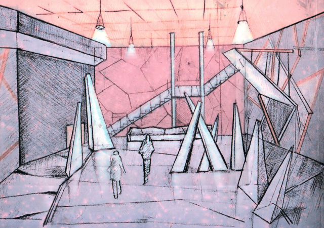 Эскиз интерьера