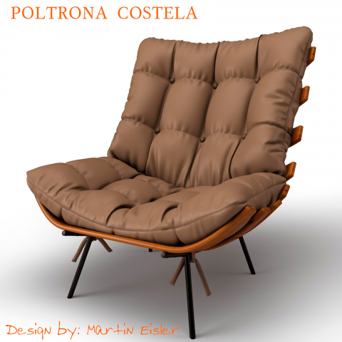 Модель кресла Poltrona Costela