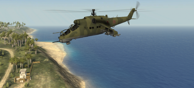 Текстура для МИ-24 (woodland) по боевому прототипу