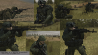 Текстуры бойцов ВСРФ для игры Battlefield 2