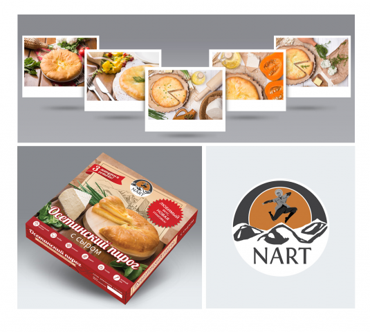 Разработка логотипа, упаковки и фотосессия для ТМ "Nart"