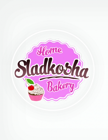Логотип пекарни "Sladkosha"