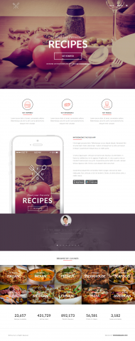 Landing page