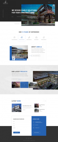 landing page